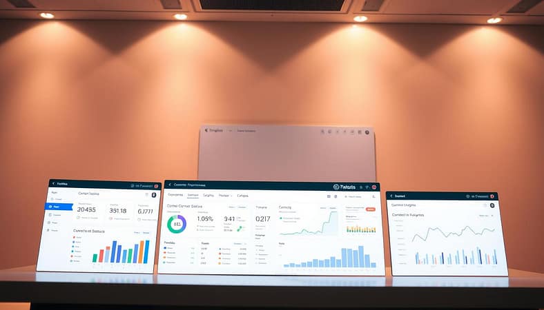 A sleek and modern dashboard interface showcasing various SEO content optimization tools. In the foreground, a series of intuitive widgets displaying key metrics such as content freshness scores, website crawl status, and content performance analytics. In the middle ground, a large central panel with customizable visualizations and data insights. The background features a minimalist design with clean lines and subtle textures, creating a professional and focused atmosphere. Warm, directional lighting casts a soft glow over the dashboard, enhancing the sense of clarity and control. The overall composition conveys a comprehensive, data-driven approach to monitoring and optimizing content freshness for improved SEO performance. A sleek and modern dashboard interface showcasing various SEO content optimization tools. In the foreground, a series of intuitive widgets displaying key metrics such as content freshness scores, website crawl status, and content performance analytics. In the middle ground, a large central panel with customizable visualizations and data insights. The background features a minimalist design with clean lines and subtle textures, creating a professional and focused atmosphere. Warm, directional lighting casts a soft glow over the dashboard, enhancing the sense of clarity and control. The overall composition conveys a comprehensive, data-driven approach to monitoring and optimizing content freshness for improved SEO performance.